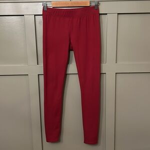 Pact Organic Cotton Everyday Leggings Red Size Small